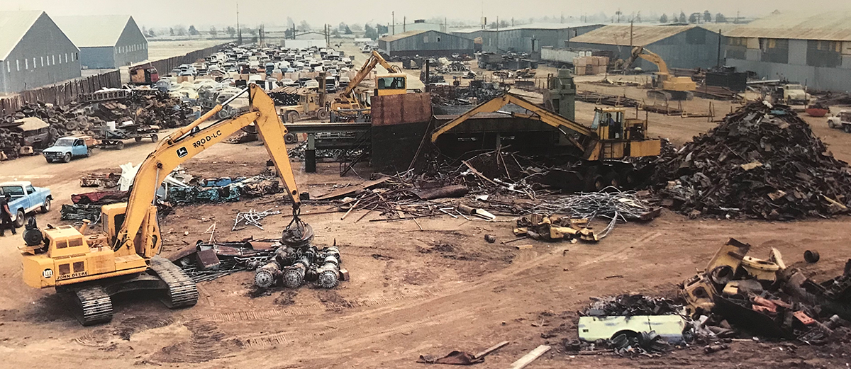 Sierra Recycling and Demolition yard 60 years ago